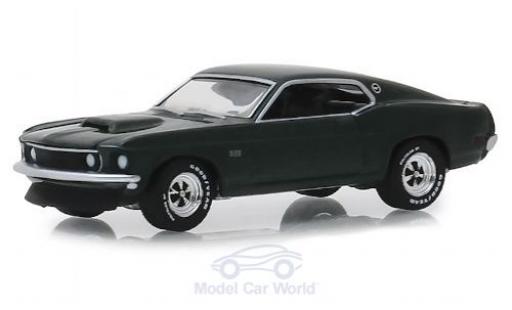 Ford Mustang 1/64 Greenlight BOSS 429 mettalic grün 1969 modellautos