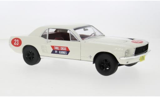 Ford Mustang 1/18 Greenlight Coupe beige/Dekor 1967 1:18 modellautos