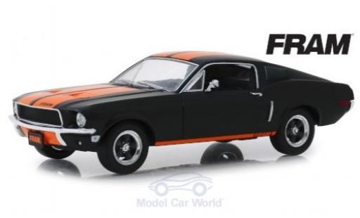 Ford Mustang 1/24 Greenlight Fastback FRAM 1968 modellautos