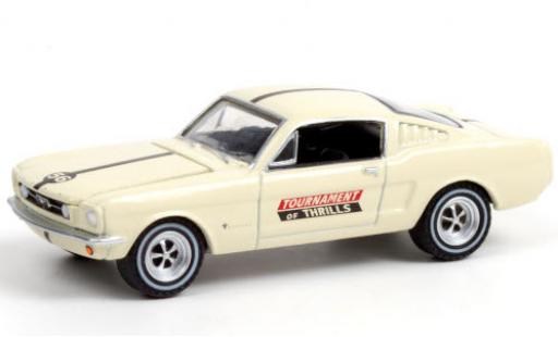 Ford Mustang 1/64 Greenlight Fastback Tournament of Thrills 1965 voiture Daredevils No.56 modellautos