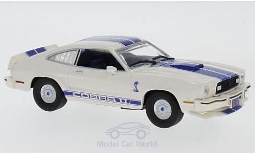 Ford Mustang 1/43 Greenlight II Cobra II beige/blau Charlies Angels 1976 modellautos