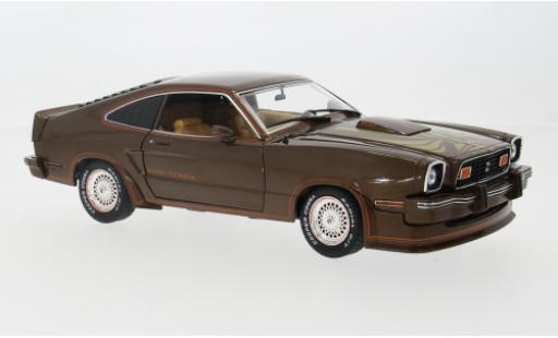 Ford Mustang 1/18 Greenlight II King Cobra braun/orange 1978 1:18 modellautos