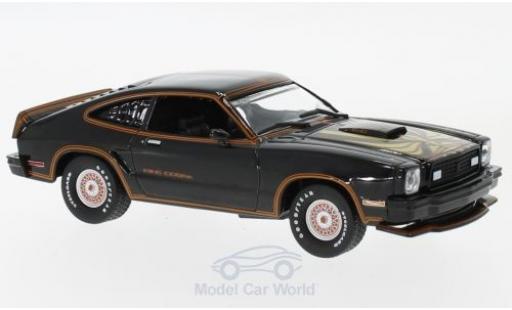 Ford Mustang 1/43 Greenlight II King Cobra schwarz/gold 1978 modellautos