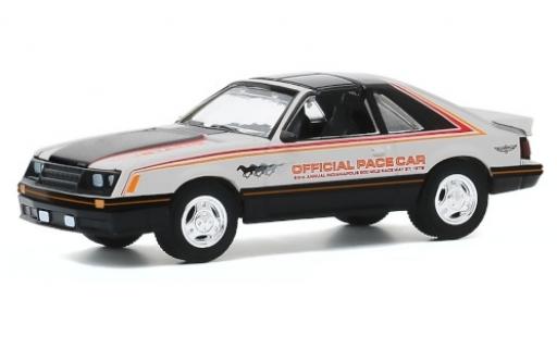 Ford Mustang 1/64 Greenlight Indianapolis 500 1979 63rd Annual 500 Mile Race Official Pace Car modellautos
