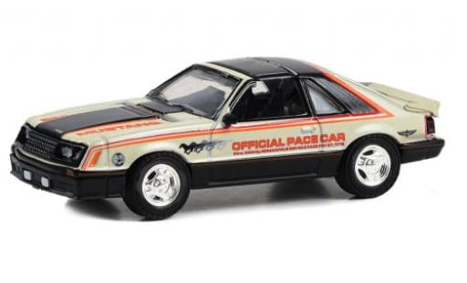 Ford Mustang 1/64 Greenlight Offical Pace Car Indianapolis 500 1979 1:64 modellautos