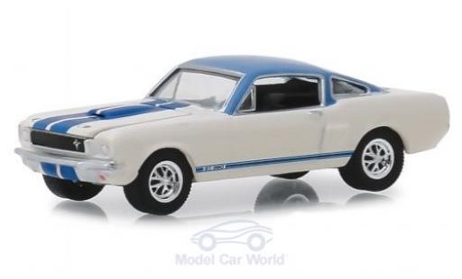 Modellautos Ford Mustang GT 1/64 Greenlight Shelby GT 350 Prototype weiss/blau 1966 Ford Mustang GT 1/64 Greenlight Shelby GT 350 Prototype weiss/blau 1966 modellautos