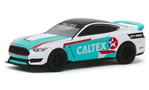 Ford Mustang 1/64 Greenlight Shelby GT350R Caltex 2019 modellautos