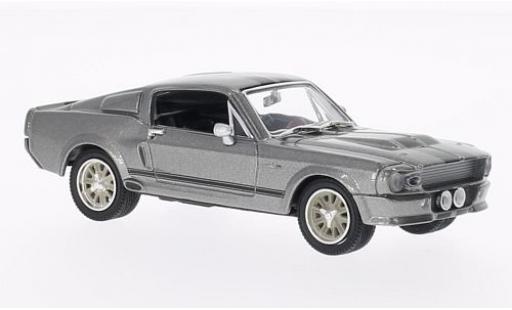 Ford Mustang 1/43 Greenlight Shelby GT500 Eleanor mettalic grau/schwarz 1967 Gone in 60 Seconds modellautos