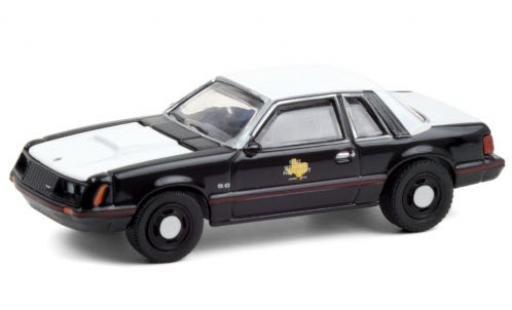 Ford Mustang 1/64 Greenlight SSP Texas Department of Public Safety 1982 modellautos