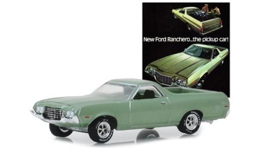 Modellautos Ford Ranchero 1/64 Greenlight mettalic grün 1972 Ford Ranchero 1/64 Greenlight mettalic grün 1972 modellautos