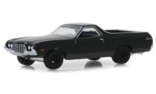 Ford Ranchero 1/64 Greenlight schwarz 1972 modellautos