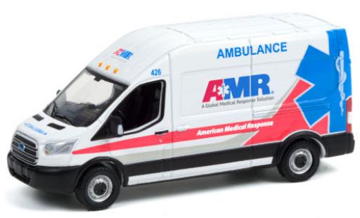 Modellautos Ford Transit 1/64 Greenlight LWB HD AMR - American Medical Response 2019 Ford Transit 1/64 Greenlight LWB HD AMR - American Medical Response 2019 modellautos