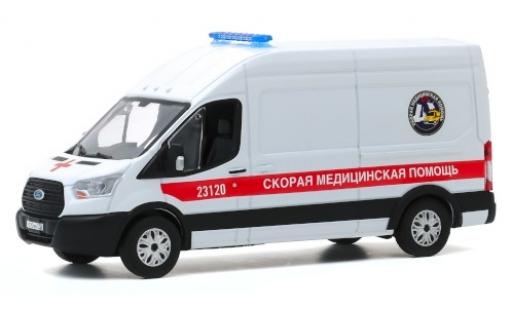 Modellautos Ford Transit 1/43 Greenlight LWB HD Fast Medical Aid - St. Petersburg 2019 Ambulanzwagen Ford Transit 1/43 Greenlight LWB HD Fast Medical Aid - St. Petersburg 2019 Ambulanzwagen modellautos