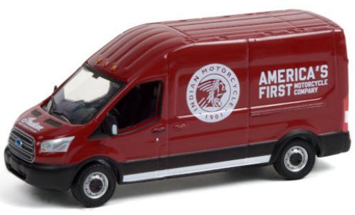 Modellautos Ford Transit 1/64 Greenlight LWB HD Indian Motorcycle 2015 Sales & Service Ford Transit 1/64 Greenlight LWB HD Indian Motorcycle 2015 Sales & Service modellautos