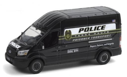Modellautos Ford Transit 1/64 Greenlight LWB HD Terre Haute Police Department 2020 Prisoner Transport Ford Transit 1/64 Greenlight LWB HD Terre Haute Police Department 2020 Prisoner Transport modellautos
