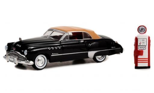 Modellautos Buick Roadmaster 1/64 Greenlight Cabrio schwarz/beige 1949 Buick Roadmaster 1/64 Greenlight Cabrio schwarz/beige 1949 modellautos