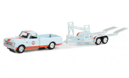 Modellautos Chevrolet C-10 1/64 Greenlight Gulf 1968 Chevrolet C-10 1/64 Greenlight Gulf 1968 modellautos