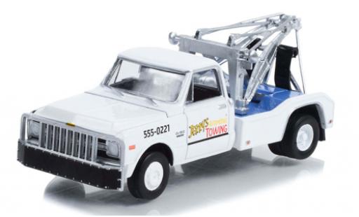 Modellautos Chevrolet C-30 1/64 Greenlight Dually Wrecker blanche Fall Guy Stuntman Association 1969 Chevrolet C-30 1/64 Greenlight Dually Wrecker blanche Fall Guy Stuntman Association 1969 modellautos