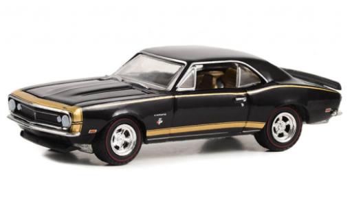 Chevrolet Camaro 1/64 Greenlight noire/doré Black Panther 1967 modellautos