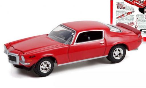 Chevrolet Camaro 1/64 Greenlight rot 1970 modellautos