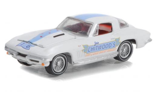 Chevrolet Corvette 1/64 Greenlight Chitwoods 1966 modellautos
