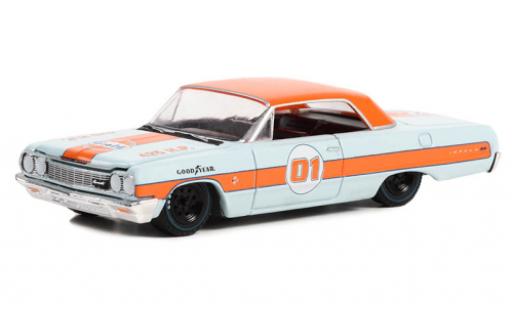 Chevrolet Impala 1/64 Greenlight SS Gulf 1964 modellautos