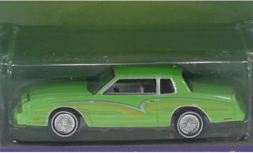 Chevrolet Monte Carlo 1/64 Greenlight grün/Dekor 1972 modellautos