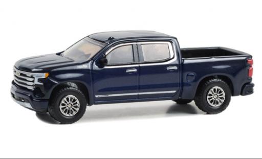 Modellautos Chevrolet Silverado 1/64 Greenlight haut Country bleu foncé 2023 Chevrolet Silverado 1/64 Greenlight haut Country bleu foncé 2023 modellautos