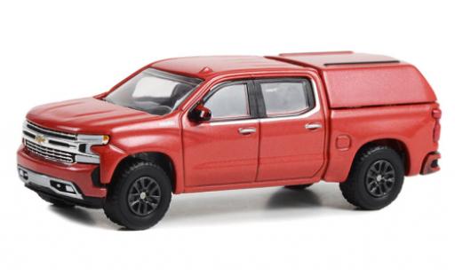 Chevrolet Silverado 1/64 Greenlight LTD High Country rot 2022 modellautos