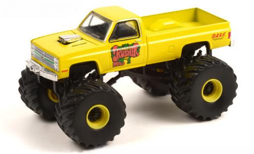 Modellautos Chevrolet Silverado 1/64 Greenlight Mad Crusher 1987 Chevrolet Silverado 1/64 Greenlight Mad Crusher 1987 modellautos