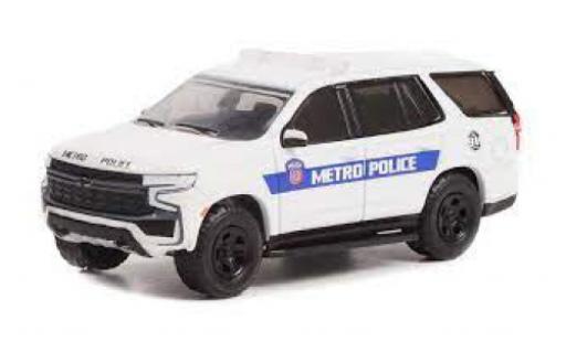 Modellautos Chevrolet Tahoe 1/64 Greenlight Police Pursuit Vehicle Houston Metro Police 2021 Chevrolet Tahoe 1/64 Greenlight Police Pursuit Vehicle Houston Metro Police 2021 modellautos