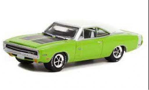 Dodge Charger 1/64 Greenlight Hemi R/T grün/beige 1970 modellautos