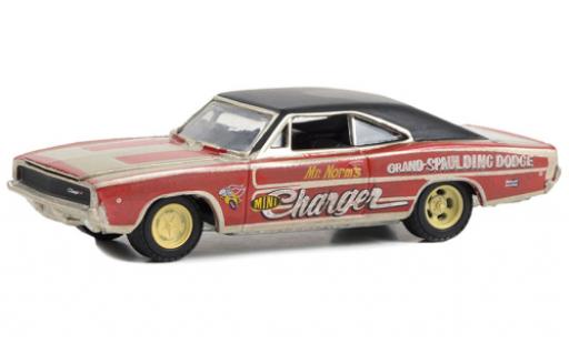 Dodge Charger 1/64 Greenlight M. Norms Mini 1968 modellautos