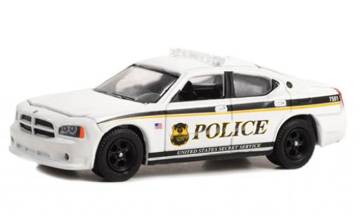 Dodge Charger 1/64 Greenlight Pursuit U.S. Secret Service Police 2010 modellautos