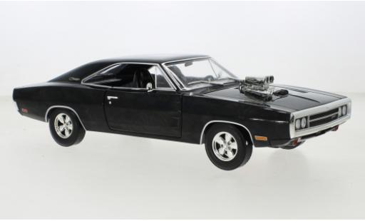 Dodge Charger 1/18 Greenlight schwarz 1970 modellautos