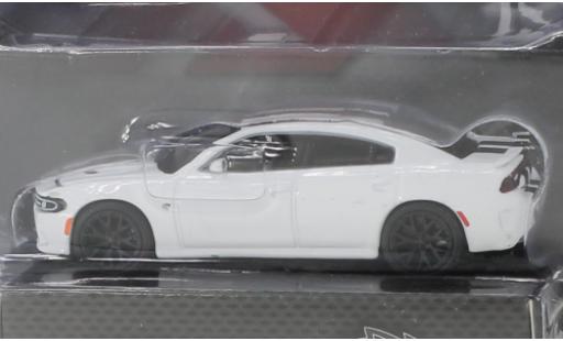 Dodge Charger 1/64 Greenlight SRT Hellcat weiss/schwarz 2018 modellautos