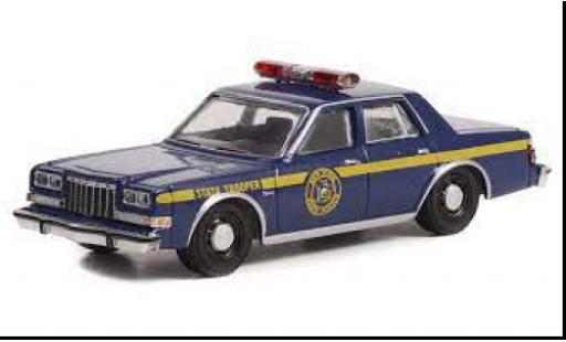 Modellautos Dodge Diplomat 1/64 Greenlight Nouveau York State Police 1985 Dodge Diplomat 1/64 Greenlight Nouveau York State Police 1985 modellautos
