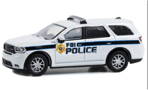 Dodge Durango 1/64 Greenlight Police Pursuit FBI Police 2018 modellautos