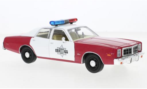 Dodge Monaco 1/24 Greenlight Finchburg County Sheriff 1977 modellautos