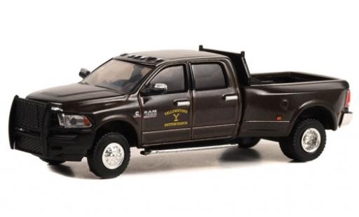 Modellautos RAM 3 1/64 Greenlight Dodge 500 Laramie Dually metallise grau Yellowstone 2017 RAM 3 1/64 Greenlight Dodge 500 Laramie Dually metallise grau Yellowstone 2017 modellautos