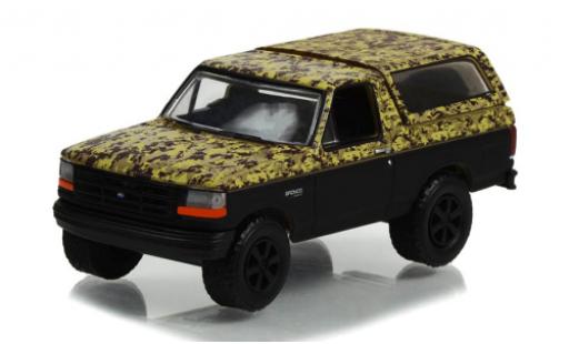 Modellautos Ford Bronco 1/64 Greenlight Dekor/schwarz 1996 Ford Bronco 1/64 Greenlight Dekor/schwarz 1996 modellautos