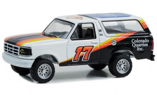 Modellautos Ford Bronco 1/64 Greenlight No.17 Pikes Peak 1994 Ford Bronco 1/64 Greenlight No.17 Pikes Peak 1994 modellautos