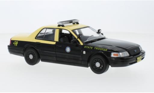 Ford Crown 1/24 Greenlight Victoria Police Interceptor Florida autoroute Patrol 2010 modellautos