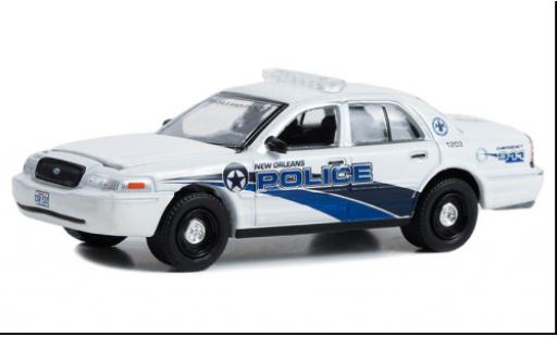 Ford Crown 1/64 Greenlight Victoria Police Interceptor NCIS - Nouveau Orleans 2006 modellautos