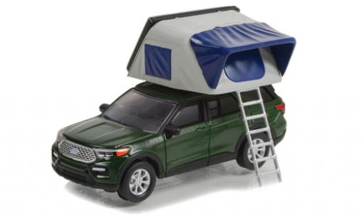 Modellautos Ford Explorer 1/64 Greenlight limited vert foncé 2022 Ford Explorer 1/64 Greenlight limited vert foncé 2022 modellautos