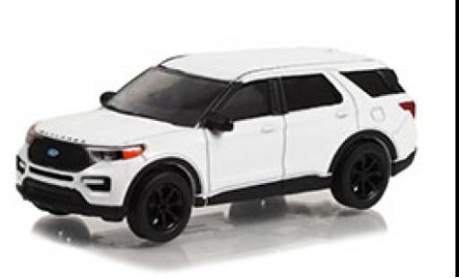 Modellautos Ford Explorer 1/64 Greenlight ST blanche 2022 Ford Explorer 1/64 Greenlight ST blanche 2022 modellautos