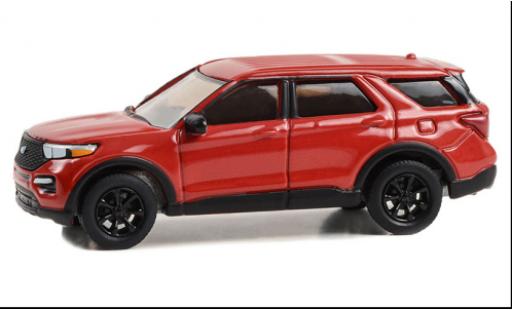 Modellautos Ford Explorer 1/64 Greenlight ST rouge 2023 Ford Explorer 1/64 Greenlight ST rouge 2023 modellautos