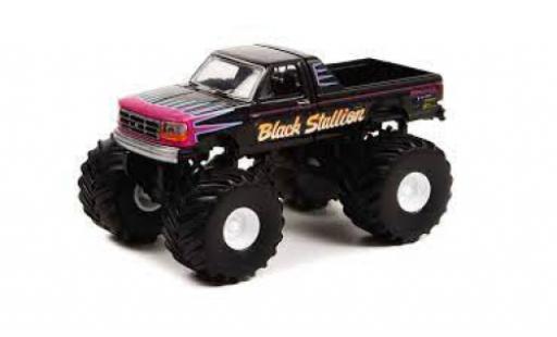 Modellautos Ford F-250 1/64 Greenlight Black Stallion 1992 Ford F-250 1/64 Greenlight Black Stallion 1992 modellautos