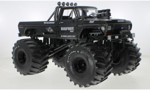 Ford F-250 1/18 Greenlight matt-schwarz Bigfoot 1974 modellautos