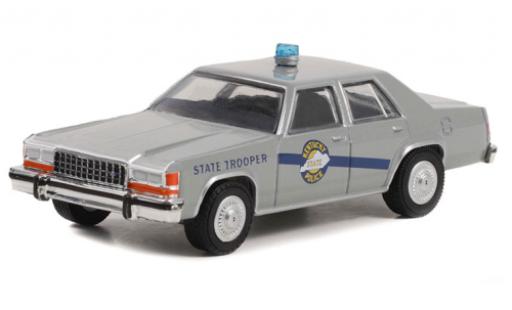 Modellautos Ford LTD 1/64 Greenlight Crown Victoria gris Rain Man 1983 Ford LTD 1/64 Greenlight Crown Victoria gris Rain Man 1983 modellautos